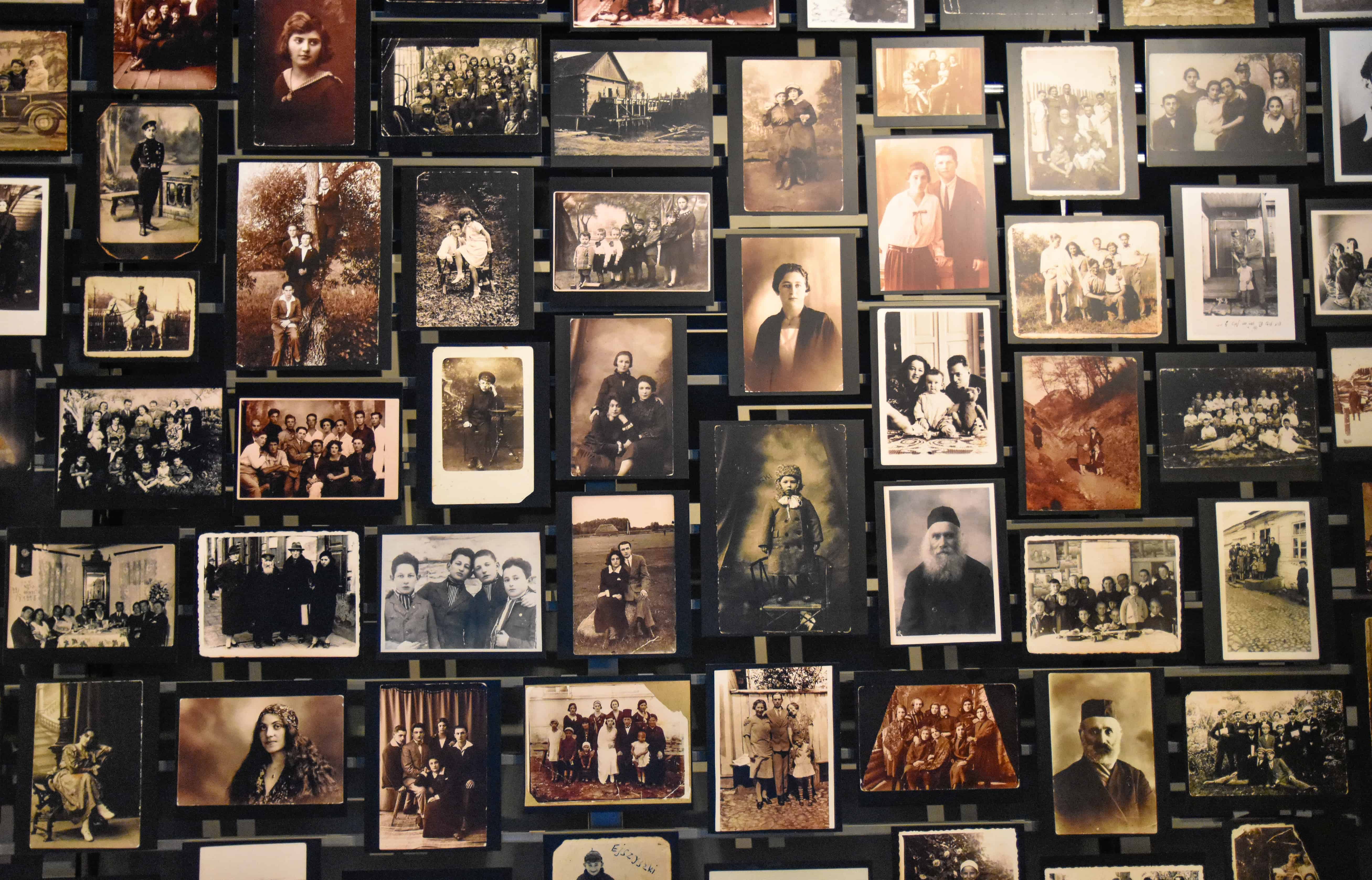 Reality of Loss-Holocaust Photos of Holocaust Survivors Displayed